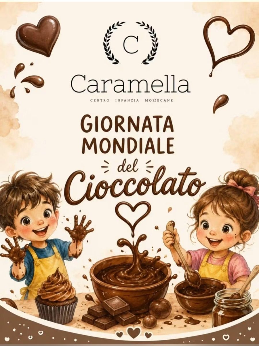 Tavola della giornata mondiale del cioccolato