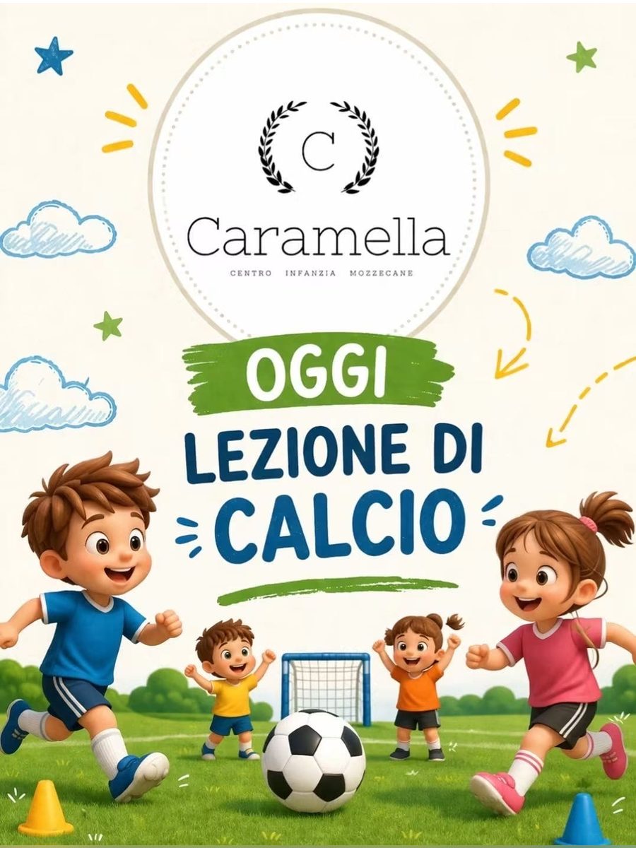 Tavola della lezione di calcio
