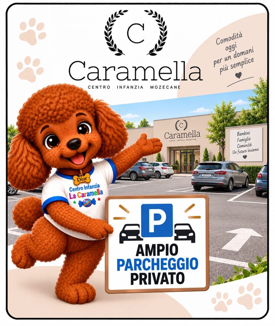 Ampio parcheggio privato davanti alla struttura